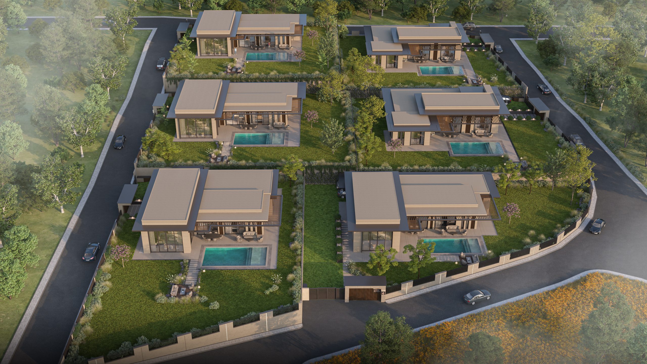 Aytur Sunset Vaziyet Planı